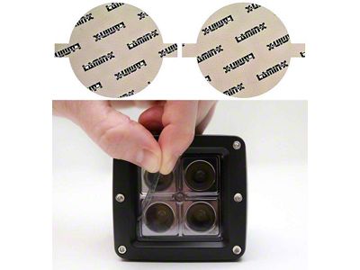 Lamin-X Fog Light Tint Covers; Tinted (16-23 Tacoma TRD)