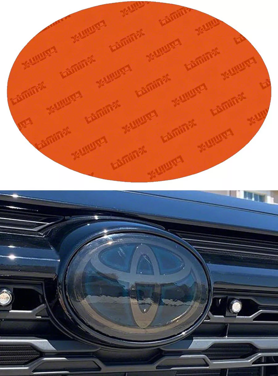 Lamin-X Tacoma Front Emblem Cover; Amber T9954A (16-23 Tacoma) - Free ...