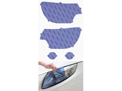 Lamin-X Headlight Tint Covers; Blue (12-15 Tacoma)