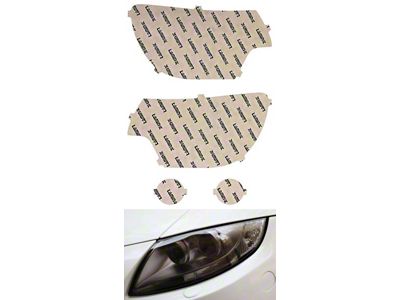 Lamin-X Headlight Tint Covers; Gunsmoke (12-15 Tacoma)