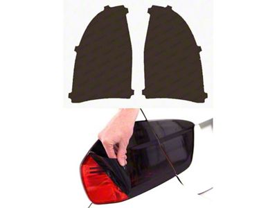 Lamin-X Tail Light Tint Covers; Charcoal (12-15 Tacoma)