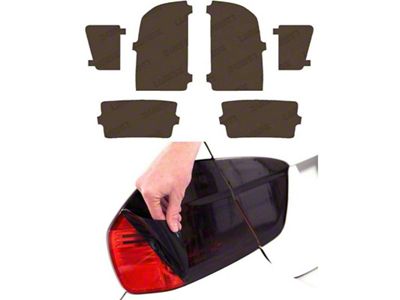 Lamin-X Tail Light Tint Covers; Charcoal (16-23 Tacoma)
