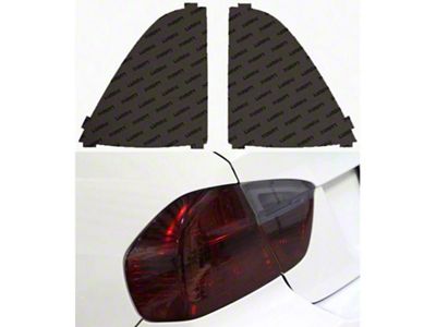Lamin-X Tail Light Tint Covers; Gunsmoke (05-11 Tacoma)