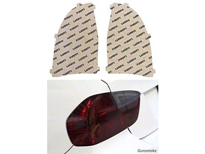 Lamin-X Tail Light Tint Covers; Gunsmoke (12-15 Tacoma)