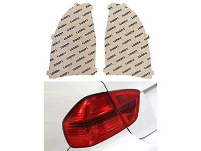 Lamin-X Tail Light Tint Covers; Red (12-15 Tacoma)