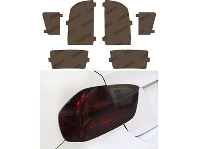 Lamin-X Tail Light Tint Covers; Smoked (16-23 Tacoma)