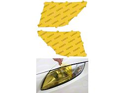 Lamin-X Headlight Tint Covers; Yellow (20-24 Titan w/ Factory Halogen Headlights)