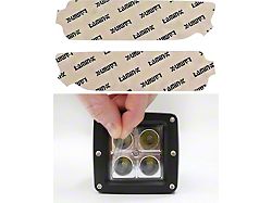 Lamin-X Fog Light Tint Covers; Clear (20-24 Titan XD)