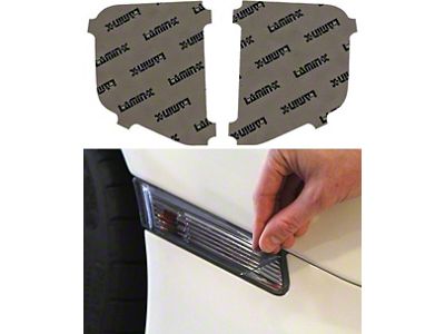 Lamin-X Reverse Light Tint Covers; Smoked (20-24 Titan XD)