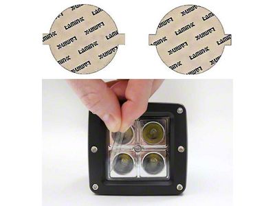 Lamin-X Fog Light Tint Covers; Clear (14-21 Tundra)