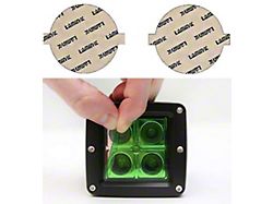 Lamin-X Fog Light Tint Covers; Green (14-21 Tundra)