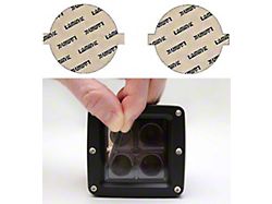 Lamin-X Fog Light Tint Covers; Gunsmoke (14-21 Tundra)