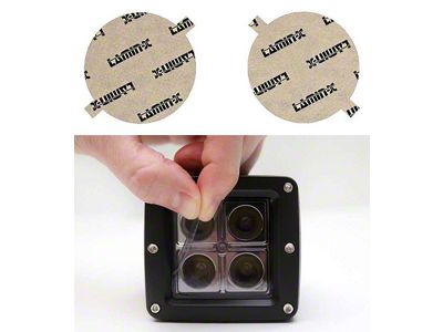 Lamin-X Fog Light Tint Covers; Tinted (07-09 Tundra)