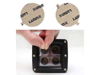Lamin-X Fog Light Tint Covers; Tinted (10-13 Tundra)