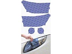 Lamin-X Headlight Tint Covers; Blue (07-09 Tundra)