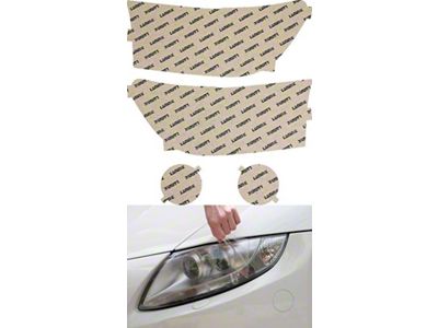Lamin-X Headlight Tint Covers; Clear (10-13 Tundra)