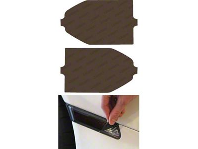 Lamin-X Reverse Light Tint Covers; Charcoal (14-21 Tundra)