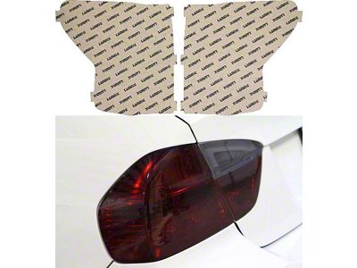 Lamin-X Tail Light Tint Covers; Gunsmoke (07-09 Tundra)