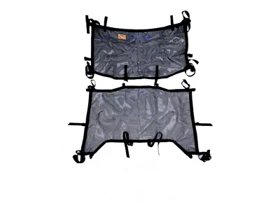 Lange Originals Mesh Bimini Sunshade Top; Black (18-26 Jeep Wrangler JL 4 Door)