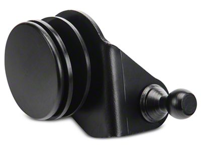 Upper Hard Top Ball Stud Bracket; Driver Side (97-06 Jeep Wrangler TJ)