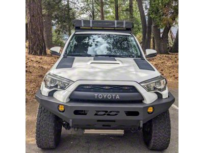 LensunSolar Hood Solar Panel Complete Kit; 80-Watt (03-24 4Runner w/ Hood Scoop)