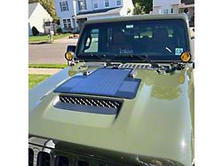 LensunSolar Hood Solar Panel Complete Kit; 45-Watt (20-26 Jeep Gladiator JT Mojave)