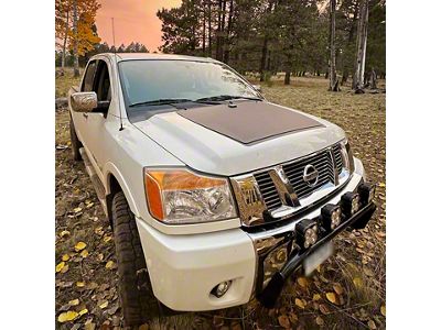 LensunSolar Hood Solar Panel Complete Kit; 100-Watt (04-15 Titan)