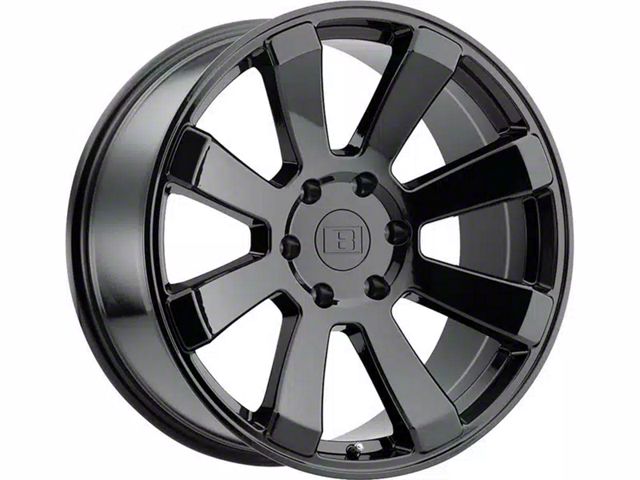 Level B Rims Level 8 Wheels Tacoma Enforcer Gloss Black 6-Lug Wheel; 17x8.5; -24mm ...