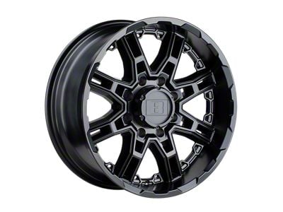 Level 8 Wheels Slingshot Matte Black 5-Lug Wheel; 22x10; 0mm Offset (07-13 Tundra)