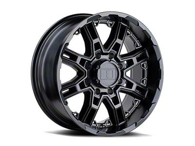 Level 8 Wheels Slingshot Matte Black 6-Lug Wheel; 20x10; -12mm Offset (24-25 Tacoma)