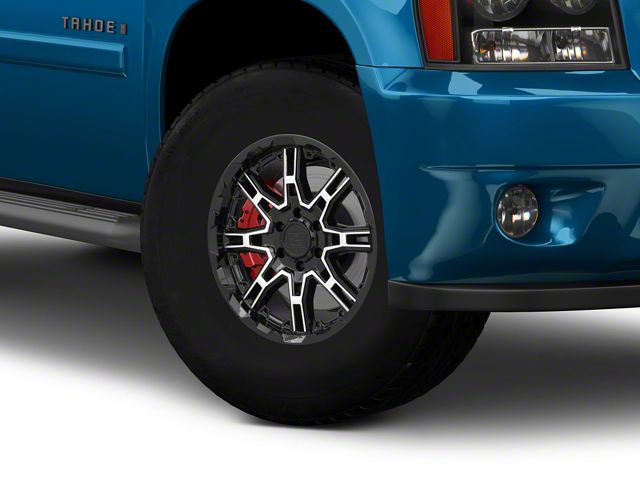 Level B Rims Level 8 Wheels Toyota 4-Runner Slingshot Gloss Black Machined 6-Lug ...