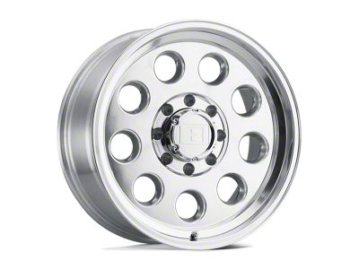 Level 8 Wheels Hauler Polished 6-Lug Wheel; 17x8.5; 12mm Offset (22-26 Bronco Raptor)