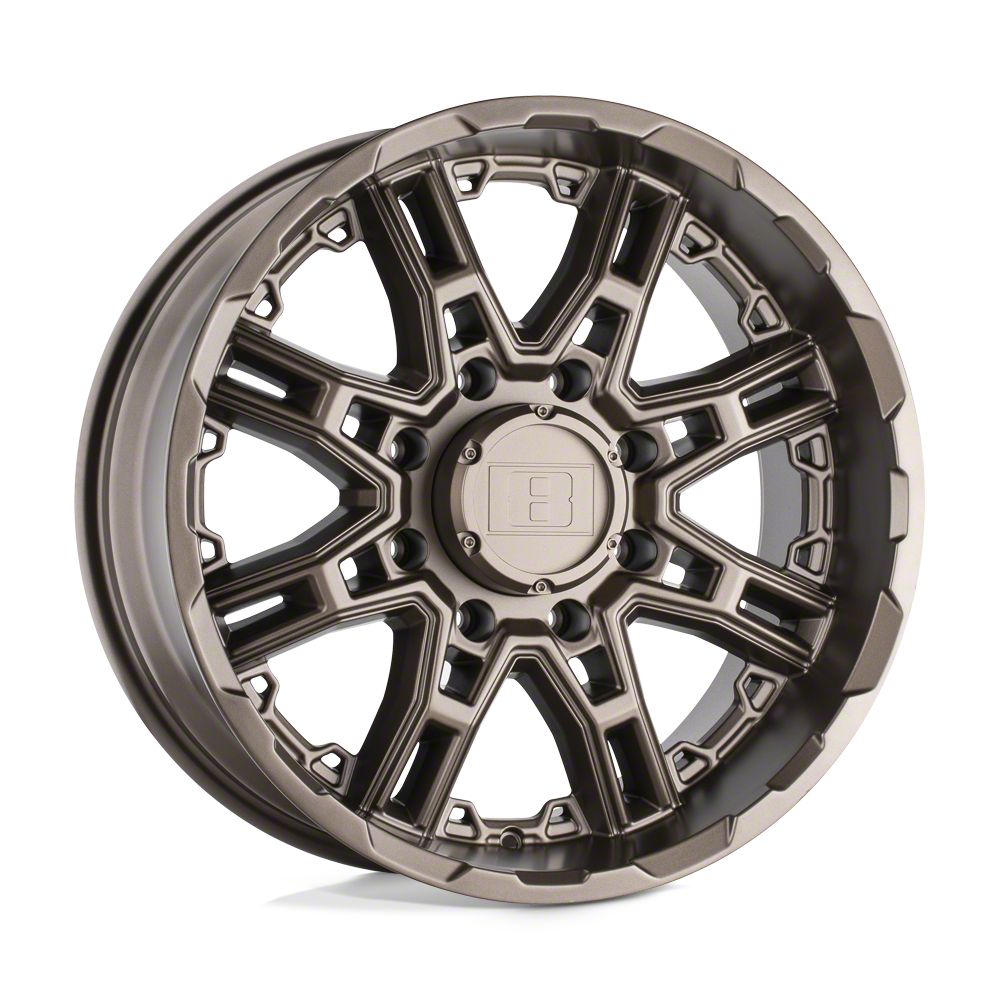Level 8 Wheels Frontier Slingshot Matte Bronze 6-Lug Wheel; 20x9; 18mm ...