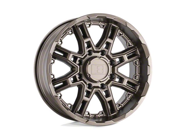 Level B Rims Level 8 Wheels Frontier Slingshot Matte Bronze 6-Lug Wheel; 20x9; 18mm ...