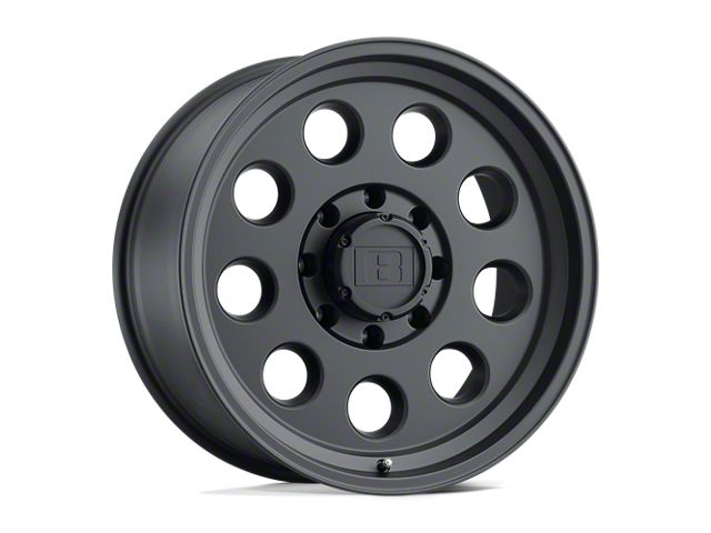 Cherokee Trailers Rims Level 8 Wheels Jeep Cherokee Hauler Matte Black Wheel; 16x8.5; -6mm ...