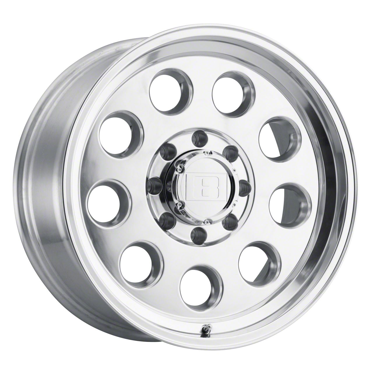 Level 8 Wheels Jeep Wrangler Hauler Polished Wheel; 16x8.5