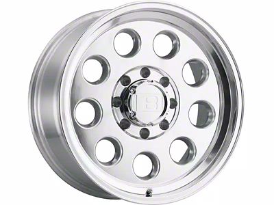 Level 8 Wheels Hauler Polished 6-Lug Wheel; 18x9; 0mm Offset (22-25 Tundra)