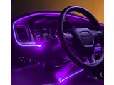RGB 6-Piece Interior Dash Kit with Bluetooth Controller (Universal; Some Adaptation May Be Required)
