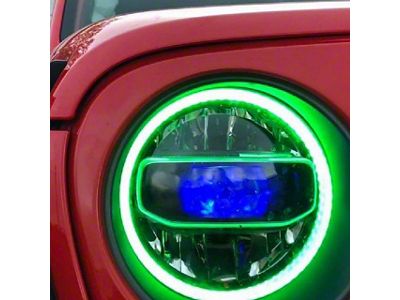 Lighting Trendz Flow Series Headlight DRL Kit with Bluetooth Controller (20-25 Jeep Gladiator JT)