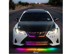 RGBW Grille LED Light Kit with Bluetooth Controller (Universal; Some Adaptation May Be Required)