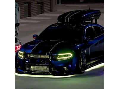 Flow Series Ultimate 6-Piece Full Coverage Flex Underbody LED Light Kit with Bluetooth Controller (Universal; Some Adaptation May Be Required)