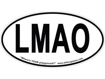 SEC10 LMAO Euro-Style Oval Decal
