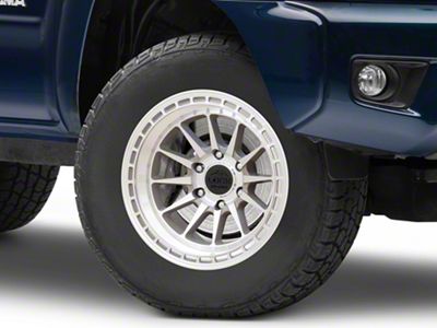 Lock Off-Road Baja Machining with Clear Coat 6-Lug Wheel; 17x9; -12mm Offset (05-15 Tacoma)
