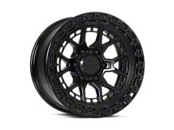 Lock Off-Road Commando Matte Black with Gloss Black Ring 6-Lug Wheel; 20x9; 0mm Offset (10-24 4Runner)
