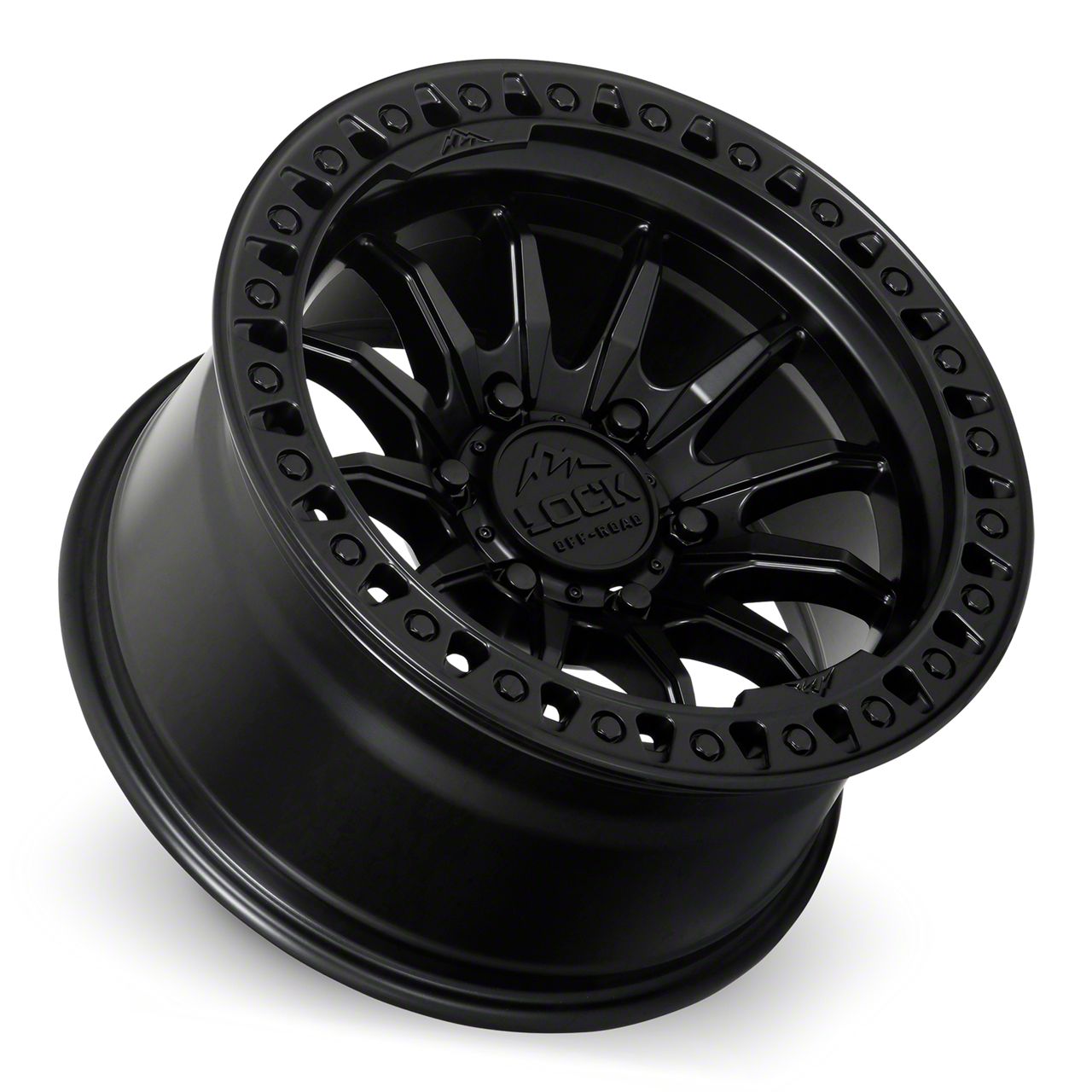 Lock Off-Road Toyota 4-Runner Trail Matte Black with Matte Black