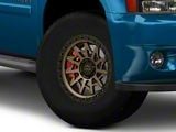 Lock Off-Road Lunatic Matte Bronze with Matte Black Ring 6-Lug Wheel; 17x9; 1mm Offset (25-26 4Runner)