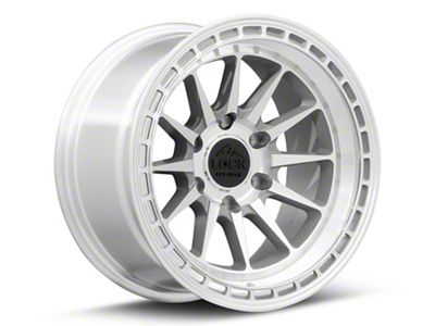 Lock Off-Road Baja Machining with Clear Coat 6-Lug Wheel; 17x9; -12mm Offset (03-09 4Runner)