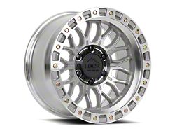 Lock Off-Road Combat Machine with Clear Coat 6-Lug Wheel; 17x9; 1mm Offset (22-25 Bronco Raptor)