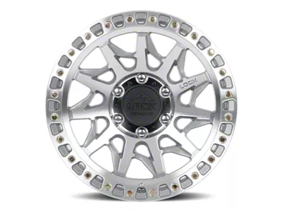 Lock Off-Road Lunatic Machine with Clear Coat Wheel; 17x9; -12mm Offset (22-25 Jeep Grand Cherokee WL)