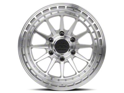Lock Off-Road Baja Machining with Clear Coat Wheel; 17x9; 0mm Offset (18-25 Jeep Wrangler JL)